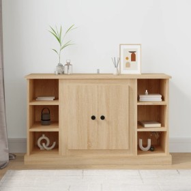 Oak Sonoma plywood sideboard 100x35.5x60 cm by vidaXL, Sideboards - Ref: Foro24-816443, Price: 101,99 €, Discount: %