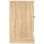 Aparador de madera contrachapada roble Sonoma 100x35,5x60 cm de vidaXL, Aparadores - Ref: Foro24-816443, Precio: 101,39 €, De...