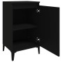 Nightstands 2 pcs black plywood 40x35x70 cm by vidaXL, Nightstands - Ref: Foro24-819647, Price: 78,46 €, Discount: %