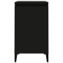 Mesitas de noche 2 uds madera contrachapada negro 40x35x70 cm de vidaXL, Mesitas de noche - Ref: Foro24-819647, Precio: 78,34...