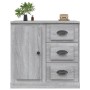 Sonoma gray plywood sideboard 70x35.5x67.5 cm by vidaXL, Sideboards - Ref: Foro24-816198, Price: 98,93 €, Discount: %