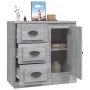 Sonoma gray plywood sideboard 70x35.5x67.5 cm by vidaXL, Sideboards - Ref: Foro24-816198, Price: 98,93 €, Discount: %