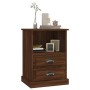 Brown oak nightstand 43x36x60 cm by vidaXL, Nightstands - Ref: Foro24-816342, Price: 59,92 €, Discount: %