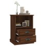 Brown oak nightstand 43x36x60 cm by vidaXL, Nightstands - Ref: Foro24-816342, Price: 59,92 €, Discount: %