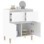 Sideboard aus weißem Sperrholz 60x35x70 cm von vidaXL, Sideboards - Ref: Foro24-819676, Preis: 69,05 €, Rabatt: %