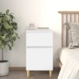 vidaxL White Nightstand 40x35x70 cm by vidaXL, Nightstands - Ref: Foro24-819692, Price: 55,15 €, Discount: %