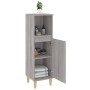 Armario de baño madera contrachapada gris Sonoma 30x30x100 cm de vidaXL, Muebles de baño - Ref: Foro24-819810, Precio: 56,65 ...