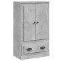 Aparador de madera contrachapada gris hormigón 60x35,5x103,5 cm de vidaXL, Aparadores - Ref: Foro24-816300, Precio: 79,91 €, ...