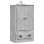 Aparador de madera contrachapada gris hormigón 60x35,5x103,5 cm de vidaXL, Aparadores - Ref: Foro24-816300, Precio: 79,91 €, ...