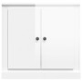 Aparador madera contrachapada blanco brillante 70x35,5x67,5 cm de vidaXL, Aparadores - Ref: Foro24-816186, Precio: 70,06 €, D...