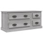 Mueble para TV madera contrachapada gris Sonoma 100x35,5x45 cm de vidaXL, Muebles TV - Ref: Foro24-816454, Precio: 91,99 €, D...