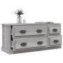 Mueble para TV madera contrachapada gris Sonoma 100x35,5x45 cm de vidaXL, Muebles TV - Ref: Foro24-816454, Precio: 91,99 €, D...