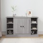 Aparador de madera contrachapada gris Sonoma 100x35,5x60 cm de vidaXL, Aparadores - Ref: Foro24-816446, Precio: 111,99 €, Des...