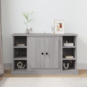 Aparador de madera contrachapada gris Sonoma 100x35,5x60 cm de vidaXL, Aparadores - Ref: Foro24-816446, Precio: 111,99 €, Des...