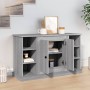 Aparador de madera contrachapada gris Sonoma 100x35,5x60 cm de vidaXL, Aparadores - Ref: Foro24-816446, Precio: 111,99 €, Des...