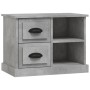 Gray concrete bedside table 60x35.5x45 cm by vidaXL, Nightstands - Ref: Foro24-816372, Price: 54,99 €, Discount: %