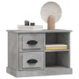 Gray concrete bedside table 60x35.5x45 cm by vidaXL, Nightstands - Ref: Foro24-816372, Price: 54,99 €, Discount: %