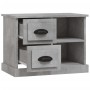 Gray concrete bedside table 60x35.5x45 cm by vidaXL, Nightstands - Ref: Foro24-816372, Price: 54,99 €, Discount: %