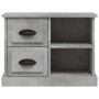 Gray concrete bedside table 60x35.5x45 cm by vidaXL, Nightstands - Ref: Foro24-816372, Price: 54,99 €, Discount: %