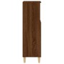 Armario de baño madera contrachapada marrón roble 30x30x100 cm de vidaXL, Muebles de baño - Ref: Foro24-819811, Precio: 61,82...