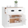 Glossy white plywood sideboard 70x35.5x67.5 cm by vidaXL, Sideboards - Ref: Foro24-816426, Price: 87,00 €, Discount: %