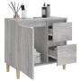 Sonoma gray plywood bathroom cabinet 65x33x60 cm by vidaXL, Bathroom furniture - Ref: Foro24-819826, Price: 71,86 €, Discount: %