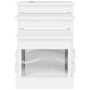 Coffee tables 3 pcs glossy white engineered wood by vidaXL, Coffee table - Ref: Foro24-816490, Price: 63,27 €, Discount: %