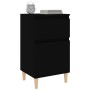 vidaxL Black Nightstand 40x35x70 cm by vidaXL, Nightstands - Ref: Foro24-819694, Price: 48,58 €, Discount: %