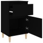 vidaxL Black Nightstand 40x35x70 cm by vidaXL, Nightstands - Ref: Foro24-819694, Price: 48,58 €, Discount: %