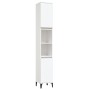 Armario de baño madera contrachapada blanco 30x30x190 cm de vidaXL, Muebles de baño - Ref: Foro24-819796, Precio: 93,74 €, De...