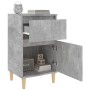 Concrete gray bedside table 40x35x70 cm by vidaXL, Nightstands - Ref: Foro24-819700, Price: 43,72 €, Discount: %