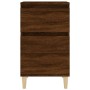 Bedside table in brown oak color, 40x35x70 cm by vidaXL, Nightstands - Ref: Foro24-819706, Price: 42,73 €, Discount: %