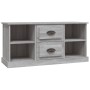 Sonoma gray plywood TV cabinet 99.5x35.5x48 cm by vidaXL, TV Furniture - Ref: Foro24-816278, Price: 68,75 €, Discount: %