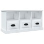 Weißer TV-Schrank aus Sperrholz, 100 x 35 x 50 cm von vidaXL, TV-Möbel - Ref: Foro24-816288, Preis: 75,27 €, Rabatt: %