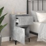 Bedside tables 2 pcs concrete gray 40x35x70 cm by vidaXL, Nightstands - Ref: Foro24-819717, Price: 82,23 €, Discount: %