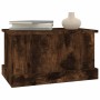 Smoked oak plywood storage trunk 50x30x28 cm by vidaXL, Storage trunks - Ref: Foro24-816501, Price: 33,93 €, Discount: %