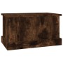 Smoked oak plywood storage trunk 50x30x28 cm by vidaXL, Storage trunks - Ref: Foro24-816501, Price: 33,93 €, Discount: %