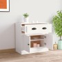 Aparador de madera contrachapada blanco 70x35,5x67,5 cm de vidaXL, Aparadores - Ref: Foro24-816424, Precio: 71,92 €, Descuent...