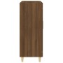 Aparador de madera de ingeniería marrón roble 69,5x34x90 cm de vidaXL, Aparadores - Ref: Foro24-817335, Precio: 87,53 €, Desc...