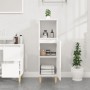 Armario de baño madera contrachapada blanco 30x30x100 cm de vidaXL, Muebles de baño - Ref: Foro24-819804, Precio: 46,45 €, De...