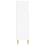 Armario de baño madera contrachapada blanco 30x30x100 cm de vidaXL, Muebles de baño - Ref: Foro24-819804, Precio: 46,45 €, De...