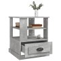 Concrete gray plywood side table 50x50x60 cm by vidaXL, Side tables - Ref: Foro24-816412, Price: 75,76 €, Discount: %