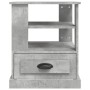 Mesa auxiliar madera contrachapada gris hormigón 50x50x60 cm de vidaXL, Mesas auxiliares - Ref: Foro24-816412, Precio: 75,76 ...