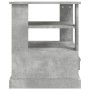 Mesa auxiliar madera contrachapada gris hormigón 50x50x60 cm de vidaXL, Mesas auxiliares - Ref: Foro24-816412, Precio: 75,76 ...