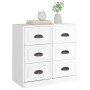 Plywood white glossy sideboard 70x35.5x67.5 cm by vidaXL, Sideboards - Ref: Foro24-816434, Price: 103,99 €, Discount: %