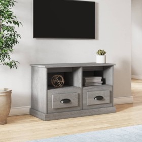 Mueble para TV madera contrachapada gris Sonoma 80x35x50 cm de vidaXL, Muebles TV - Ref: Foro24-816286, Precio: 61,35 €, Desc...