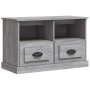 Mueble para TV madera contrachapada gris Sonoma 80x35x50 cm de vidaXL, Muebles TV - Ref: Foro24-816286, Precio: 61,99 €, Desc...