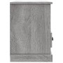 Sonoma gray plywood TV cabinet 80x35x50 cm by vidaXL, TV Furniture - Ref: Foro24-816286, Price: 61,35 €, Discount: %