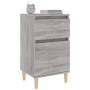 Gray Sonoma bedside table 40x35x70 cm by vidaXL, Nightstands - Ref: Foro24-819704, Price: 46,46 €, Discount: %