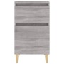 Gray Sonoma bedside table 40x35x70 cm by vidaXL, Nightstands - Ref: Foro24-819704, Price: 46,46 €, Discount: %